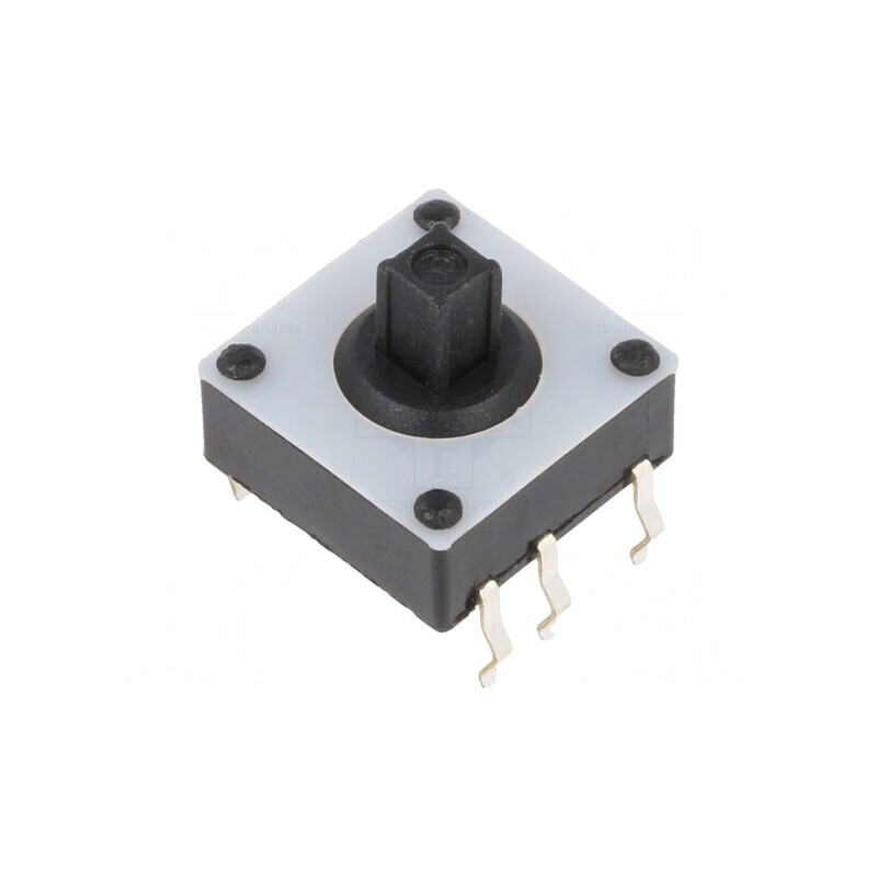 Microîntrerupător TACT 0,02A 15VDC PCB THT 2,6N | Electronic-mag.ro | Componente Electronice Microîntrerupător TACT 0,02A 15VDC PCB THT 2,6N | Electronic-mag.ro | Componente Electronice