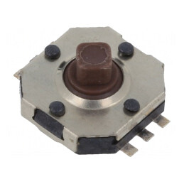 Microîntrerupător TACT SPST-NO 0.05A 12V SMD | Electronic-mag.ro | Componente Electronice