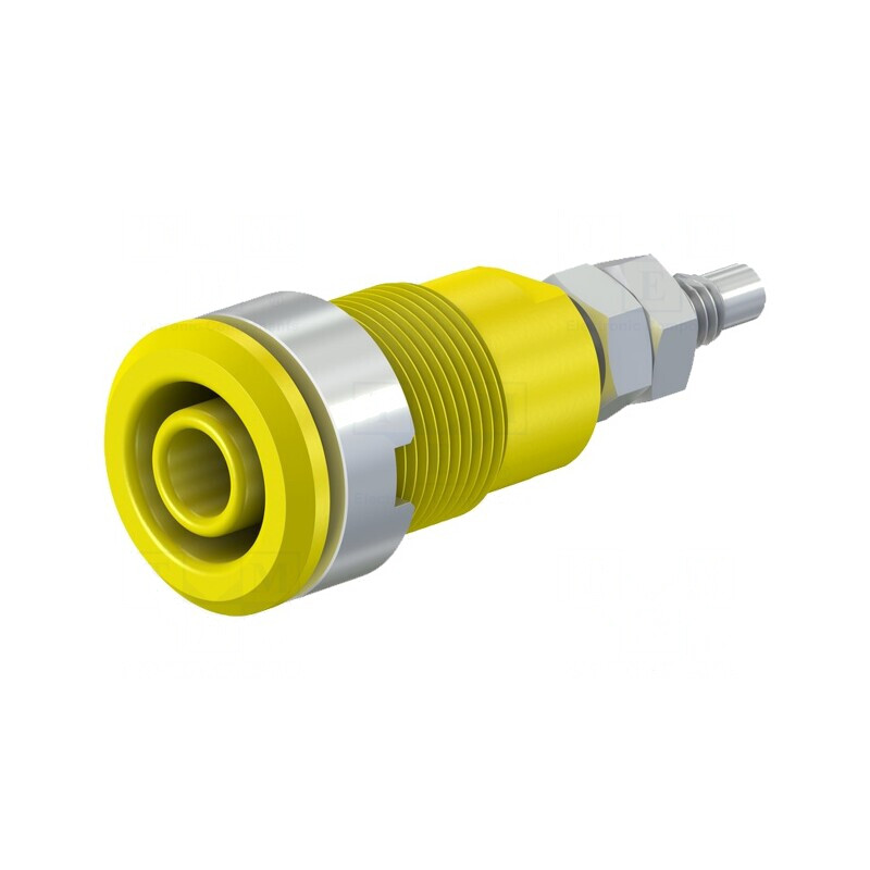 Soclu banană 4mm 32A 1kV galben nichelat alamă | Electronic-mag.ro | Componente Electronice Soclu banană 4mm 32A 1kV galben nichelat alamă | Electronic-mag.ro | Componente Electronice