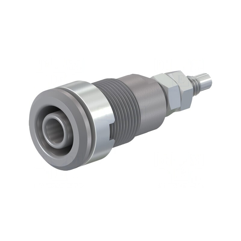 Soclu Banană 4mm 32A Gri Nichelat | Electronic-mag.ro | Componente Electronice Soclu Banană 4mm 32A Gri Nichelat | Electronic-mag.ro | Componente Electronice