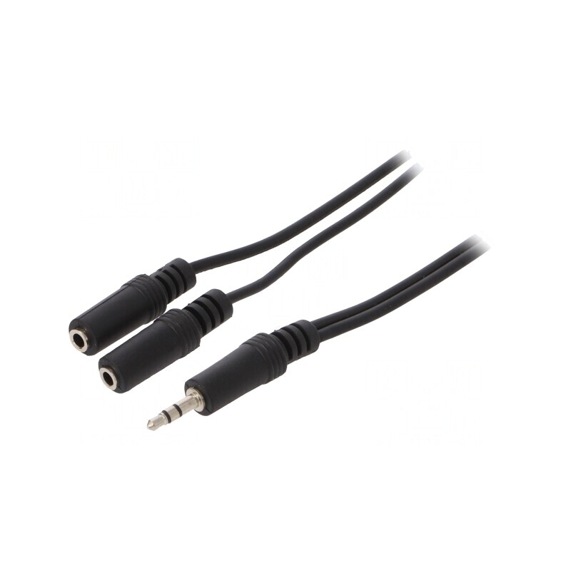 Cablu Audio Jack 3,5mm 5m Negru PVC | Electronic-mag.ro | Componente Electronice