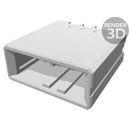 Soclu cablu-placă Dynamic D-3100S 3,81mm 250V 12A 3 PIN | Electronic-mag.ro | Componente Electronice