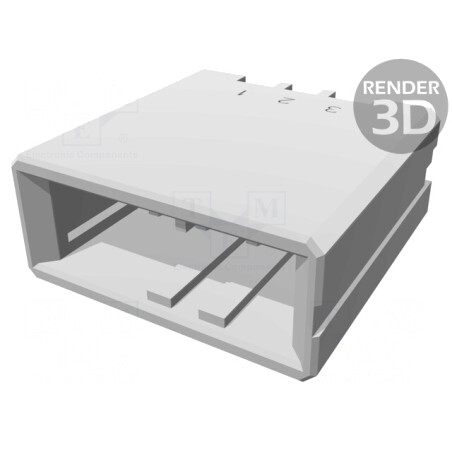 Soclu cablu-placă Dynamic D-3100S 3,81mm 250V 12A 3 PIN | Electronic-mag.ro | Componente Electronice