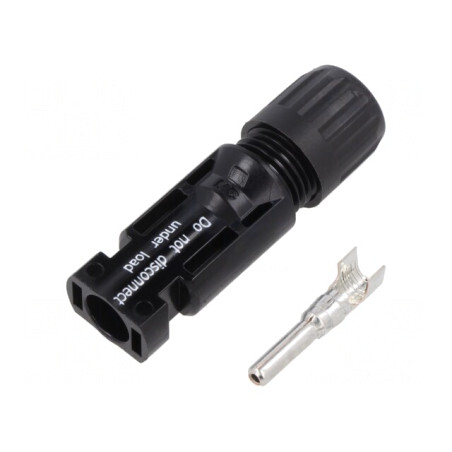 Conector Solar Drept Crimpat MC4 10mm2 7-8.8mm | Electronic-mag.ro | Componente Electronice