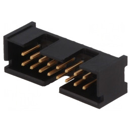 Soclu IDC 16 PIN THT Aurit 2,54mm 2x8 | Electronic-mag.ro | Componente Electronice