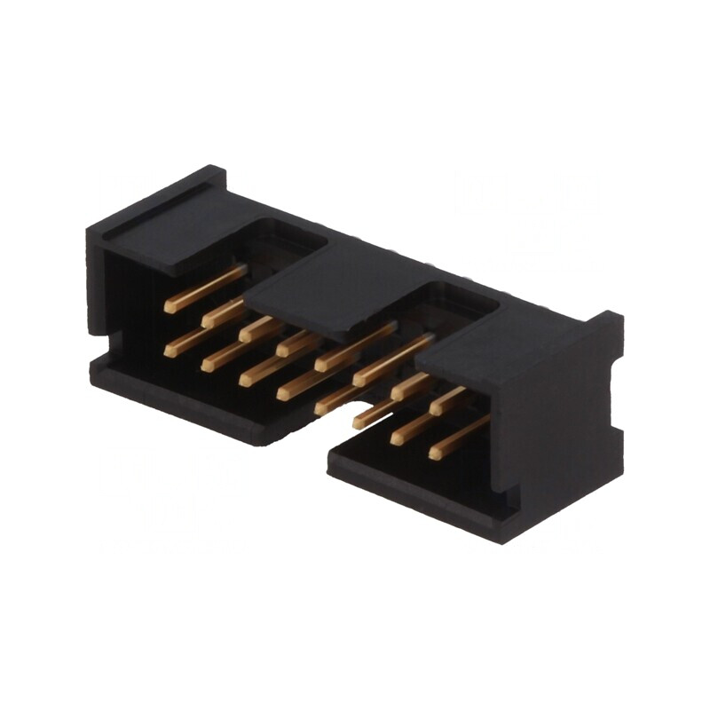 Soclu IDC 16 PIN THT Aurit 2,54mm 2x8 | Electronic-mag.ro | Componente Electronice