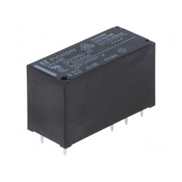 Releu Electromagnetic DPDT 24VDC 5A PCB | Electronic-mag.ro | Componente Electronice