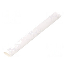 Manșon termocontractabil 9,5mm 1m Alb fără Adeziv | Electronic-mag.ro | Componente Electronice