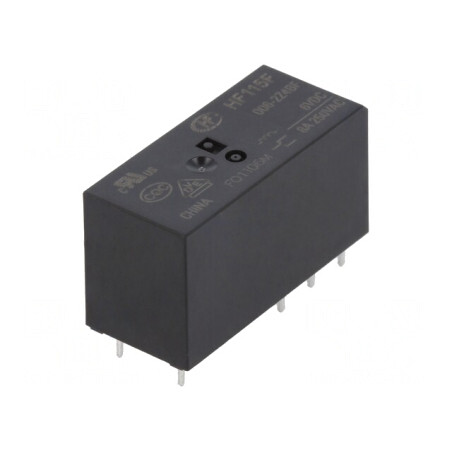 Releu Electromagnetic DPDT 6VDC 8A PCB | Electronic-mag.ro | Componente Electronice