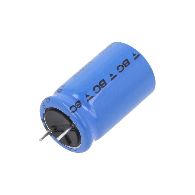 Condensator electrolitic THT 1mF 50V 16x25mm 7.5mm | Electronic-mag.ro | Componente Electronice