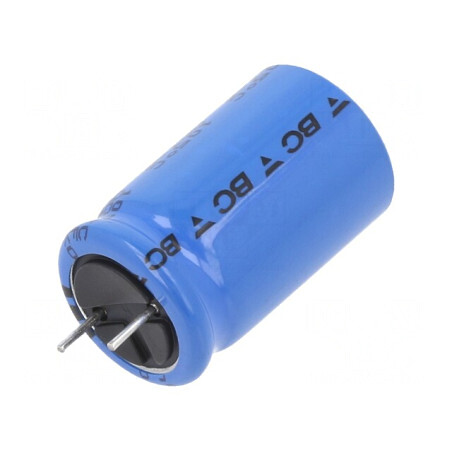 Condensator electrolitic THT 1mF 50V 16x25mm 7.5mm | Electronic-mag.ro | Componente Electronice