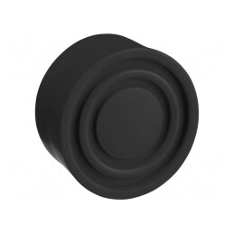 Capac Buton Negru 22mm Harmony XB4 | Electronic-mag.ro | Componente Electronice