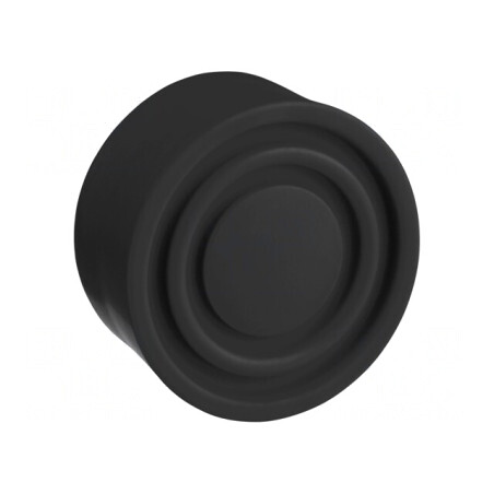 Capac Buton Negru 22mm Harmony XB4 | Electronic-mag.ro | Componente Electronice