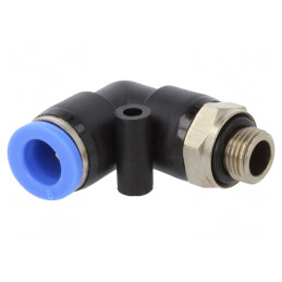 Racord push-in unghiular G 1/8 PBT | Electronic-mag.ro | Componente Electronice