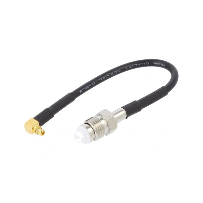 Cablu FME Mamă la MMCX Tată 100mm | Electronic-mag.ro | Componente Electronice