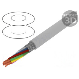 Cablu Ecranat BiT LiYCY 8x0,5mm2 | Electronic-mag.ro | Componente Electronice