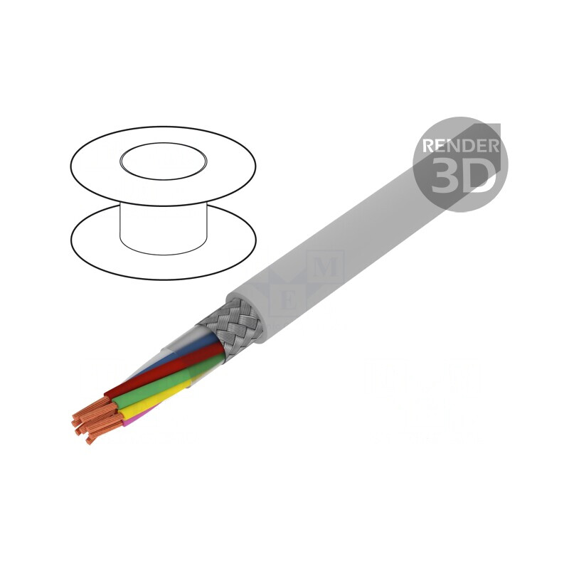 Cablu Ecranat BiT LiYCY 8x0,5mm2 | Electronic-mag.ro | Componente Electronice Cablu Ecranat BiT LiYCY 8x0,5mm2 | Electronic-mag.ro | Componente Electronice