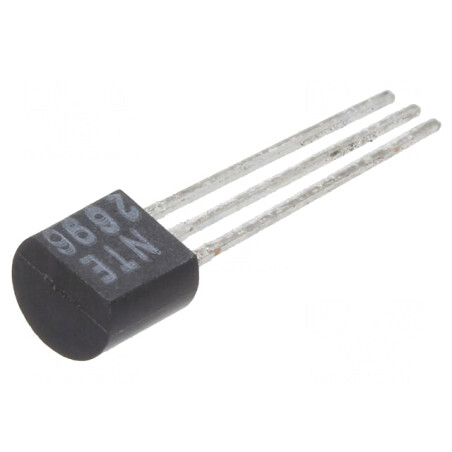 Tranzistor NPN Bipolar 120V 0.1A TO92 | Electronic-mag.ro | Componente Electronice