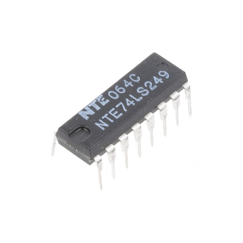 Decodor Digital BCD cu 7 Segmente TTL THT | Electronic-mag.ro | Componente Electronice