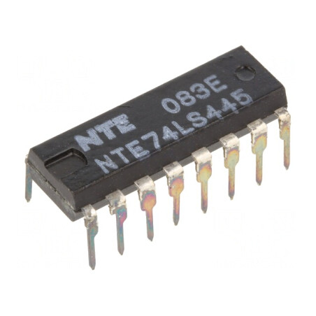 Decodor Digital BCD la Zecimal TTL THT DIP16 | Electronic-mag.ro | Componente Electronice