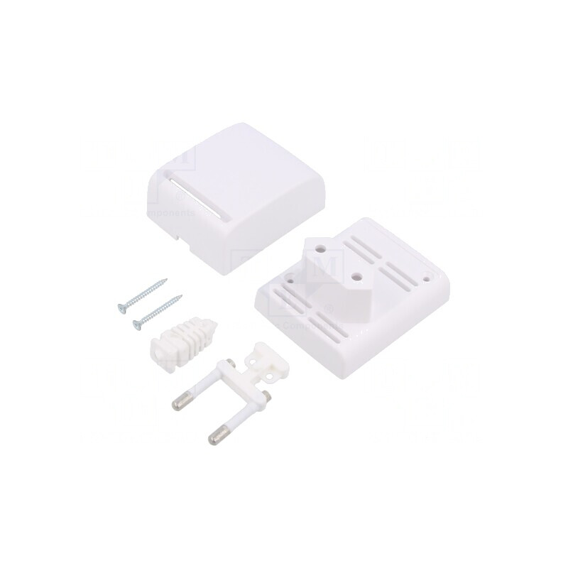 Carcasă ABS Albă pentru Alimentator 48x61.1x56mm | Electronic-mag.ro | Componente Electronice Carcasă ABS Albă pentru Alimentator 48x61.1x56mm | Electronic-mag.ro | Componente Electronice