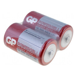 Baterie zinc-carbon 1,5V D nereîncărcabilă 2buc POWERCELL | Electronic-mag.ro | Componente Electronice