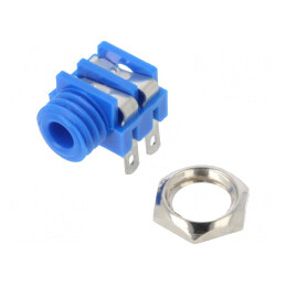 Soclu Jack 3,5mm Mamă Mono 2 Pini 90° Lipire | Electronic-mag.ro | Componente Electronice