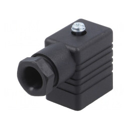 Conector Valvă Mufă B 11mm Mamă 3PIN 90° | Electronic-mag.ro | Componente Electronice