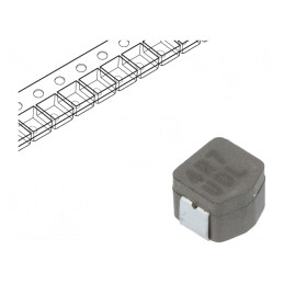 Inductor SMD 4.7uH 6.3A 20mΩ