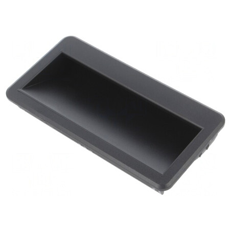 Manetă ABS Neagră 18mm x 56,3mm x 110mm | Electronic-mag.ro | Componente Electronice