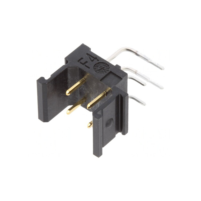 Conector PCB-PCB THT În Unghi 4 PIN | Electronic-mag.ro | Componente Electronice