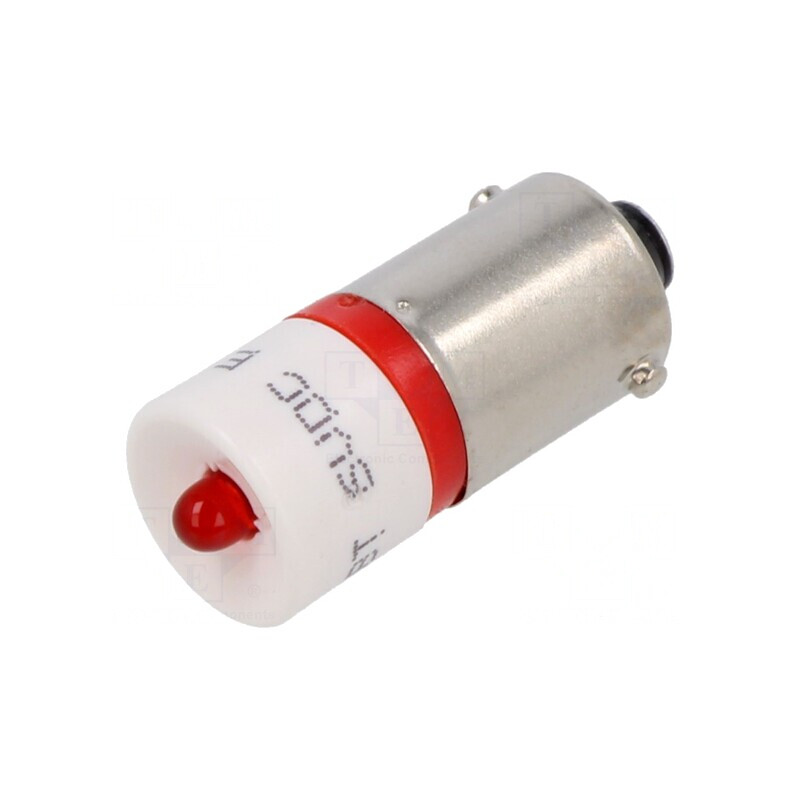 Lampă de control LED roșie 6VDC BA9S T10 | Electronic-mag.ro | Componente Electronice