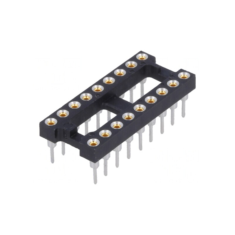 Soclu DIP18 pentru circuite integrate THT 2,54mm | Electronic-mag.ro | Componente Electronice