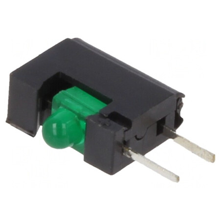 LED Verde 2mm 20mA 40° | Electronic-mag.ro | Componente Electronice