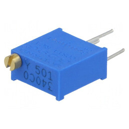 Potentiometru Multitura 500Ω 500mW THT ±10% | Electronic-mag.ro | Componente Electronice