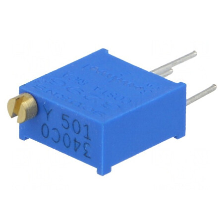 Potentiometru Multitura 500Ω 500mW THT ±10% | Electronic-mag.ro | Componente Electronice