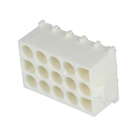 Soclu cablu-placă tată Universal MATE-N-LOK 6,35mm 15 PIN | Electronic-mag.ro | Componente Electronice