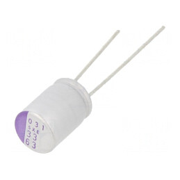 Condensator Polimeric 33uF 63V THT | Electronic-mag.ro | Componente Electronice