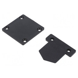 Mâner Negru CLIPS 64x49x3mm