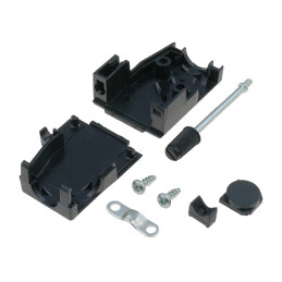 Carcasă pentru conectori D-Sub 9pin și D-Sub HD 15pin | Electronic-mag.ro | Componente Electronice