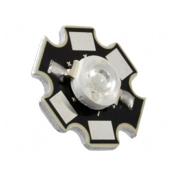 LED STAR Alb Rece 3W 750mA 120°