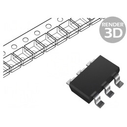 Convertor A/D 1 Canal 12bit 188,9ksps 2,7-5,5V SOT23-THN | Electronic-mag.ro | Componente Electronice