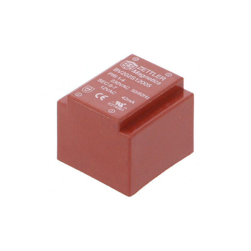 Transformator încapsulat 0,5VA 230V 12,5V PCB | Electronic-mag.ro | Componente Electronice