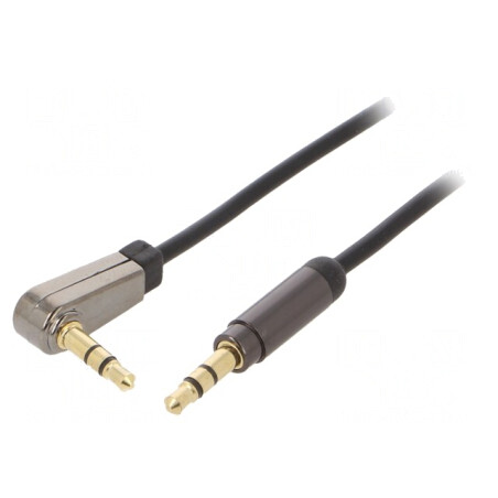 Cablu Audio Jack 3,5mm 3pin Drept și Unghiular | Electronic-mag.ro | Componente Electronice
