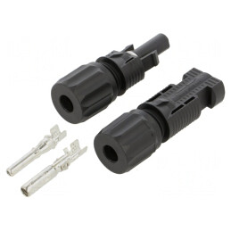 Conector solari tată-mamă 2,5-6mm² pentru cablu -40÷85°C | Electronic-mag.ro | Componente Electronice