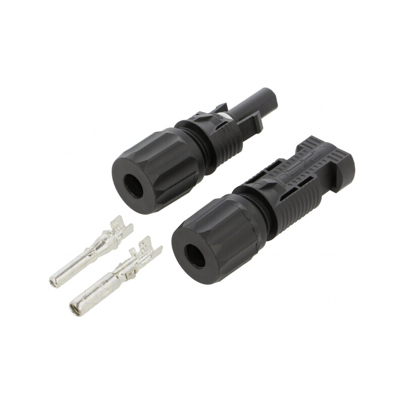 Conector solari tată-mamă 2,5-6mm² pentru cablu -40÷85°C | Electronic-mag.ro | Componente Electronice