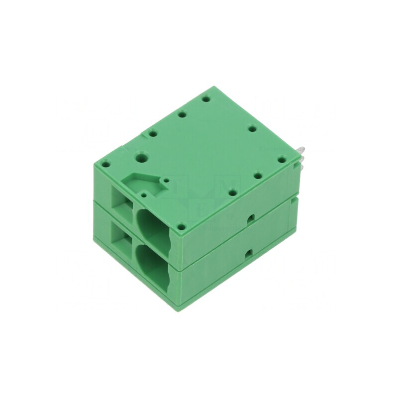 Regletă de conexiuni PCB 10mm 2 piste | Electronic-mag.ro | Componente Electronice