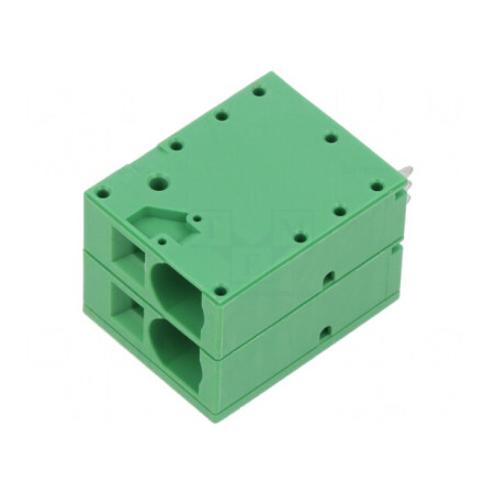 Regletă de conexiuni PCB 10mm 2 piste | Electronic-mag.ro | Componente Electronice