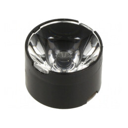 Lentilă LED Rotundă Transparentă PMMA 8-12° Ø 22mm | Electronic-mag.ro | Componente Electronice