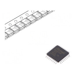 Microcontroler AVR TQFP32 cu Interfață I2C, SPI, UART x3 | Electronic-mag.ro | Componente Electronice